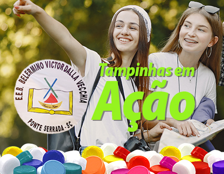 Tampinhas em Ação