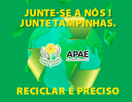 Junte-se a Nós! Junte Tampinhas.