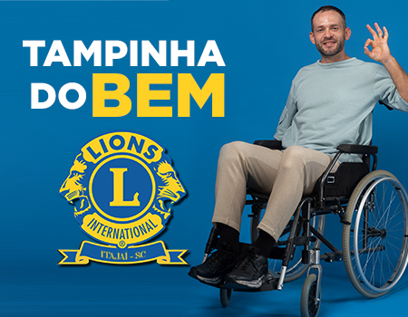 Tampinha do Bem: Lions Clube Itajaí