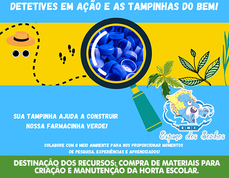 Detetives em Ação e as Tampinhas do Bem