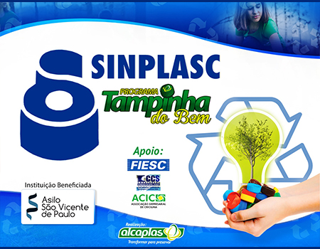 Sinplasc e Tampinha do Bem