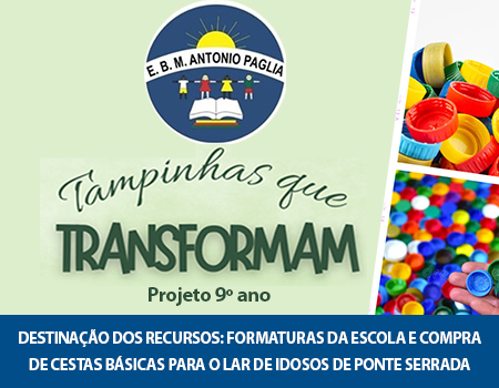 Tampinhas que Transformam