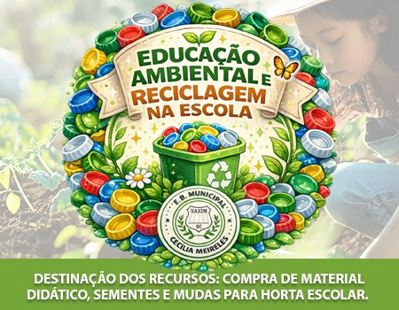 Tampinhas do Bem – Educação Ambiental e Reciclagem na Escola