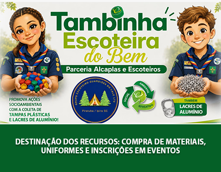 Tampinha Escoteira do Bem