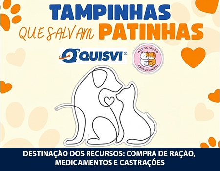 Tampinhas que salvam Patinhas